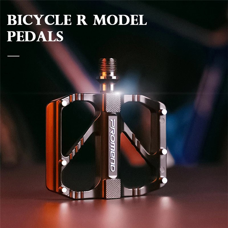 PROMEND 1 Pair R27 Ultralight Alloy Bicycle Bike Pedals Nonslip for Road Mountain Biking