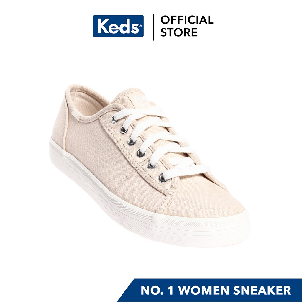keds kickstart chambray pink