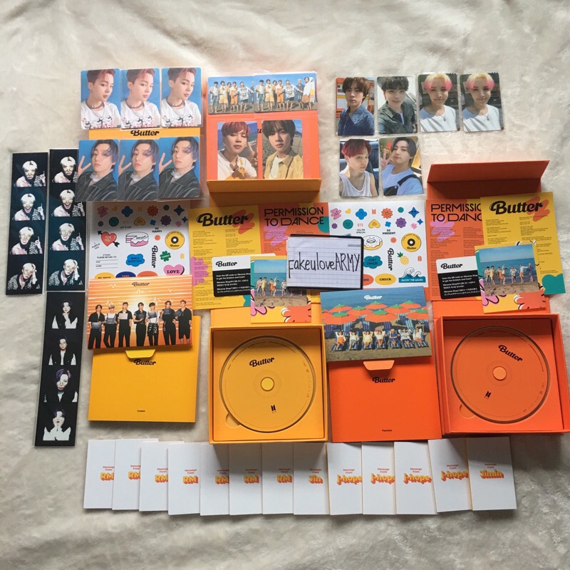 Butter Album Set with POB ⚠️Message me first for availability before