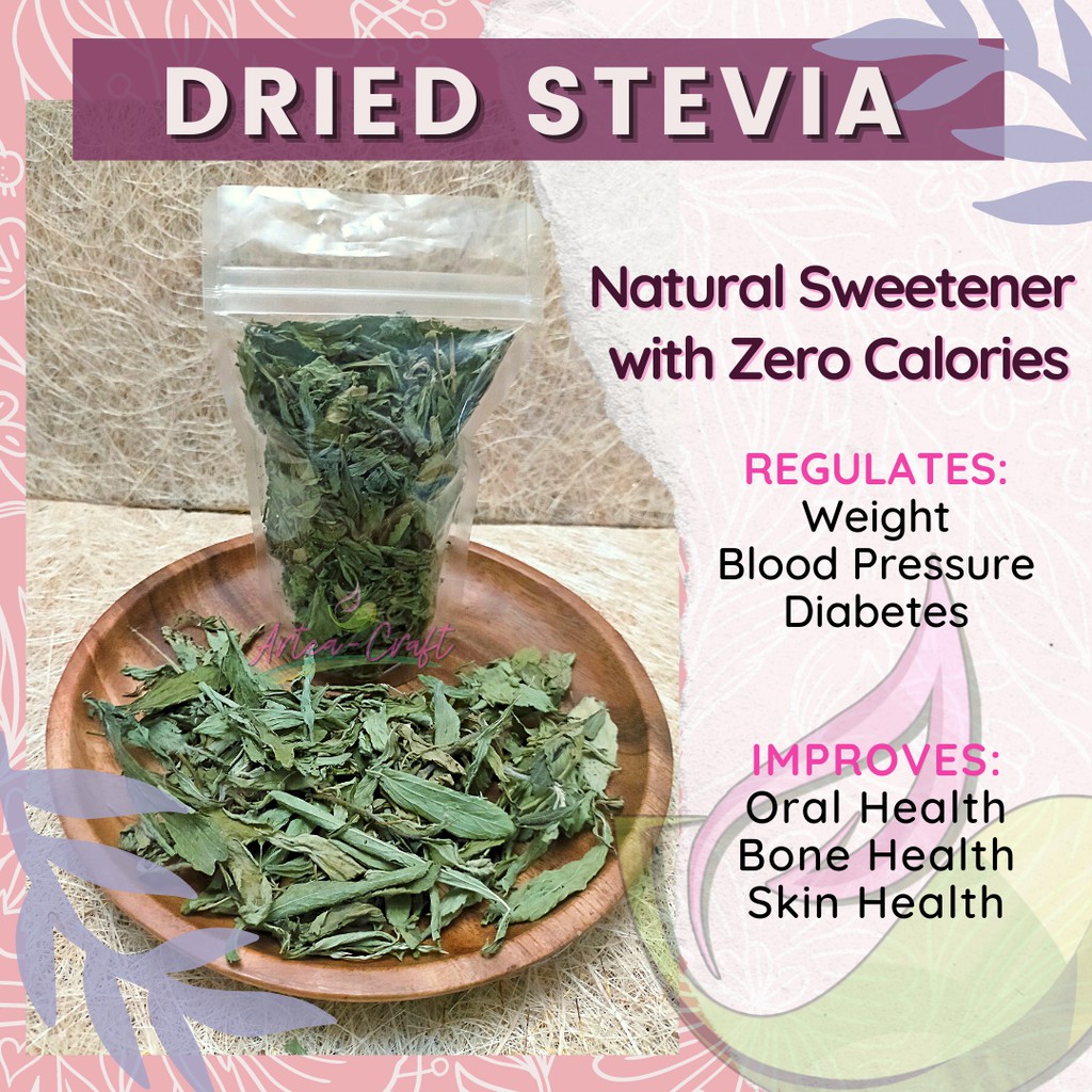 Dried Stevia Leaves Tea (20 grams) Shopee Philippines
