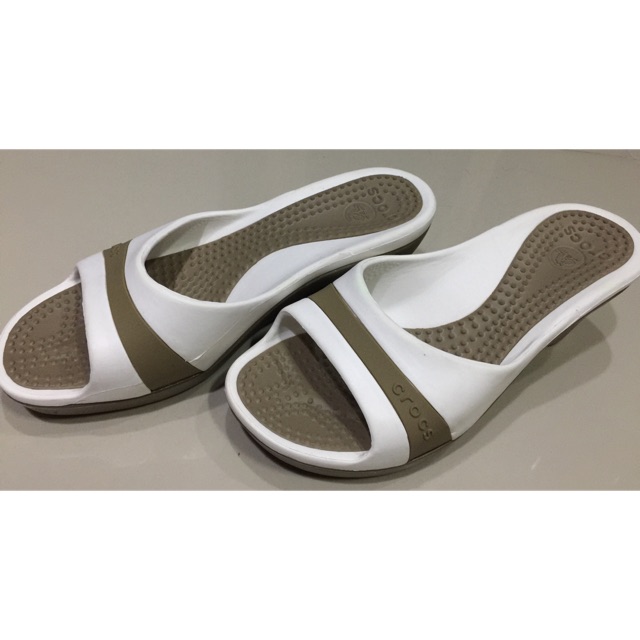 Original Crocs Wedge Women's Slide Sandals | Shopee Philippines