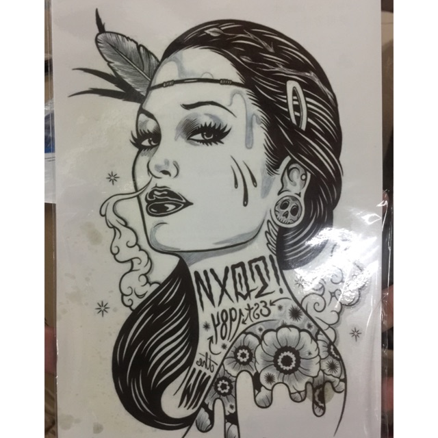 temporary tattoo shopee