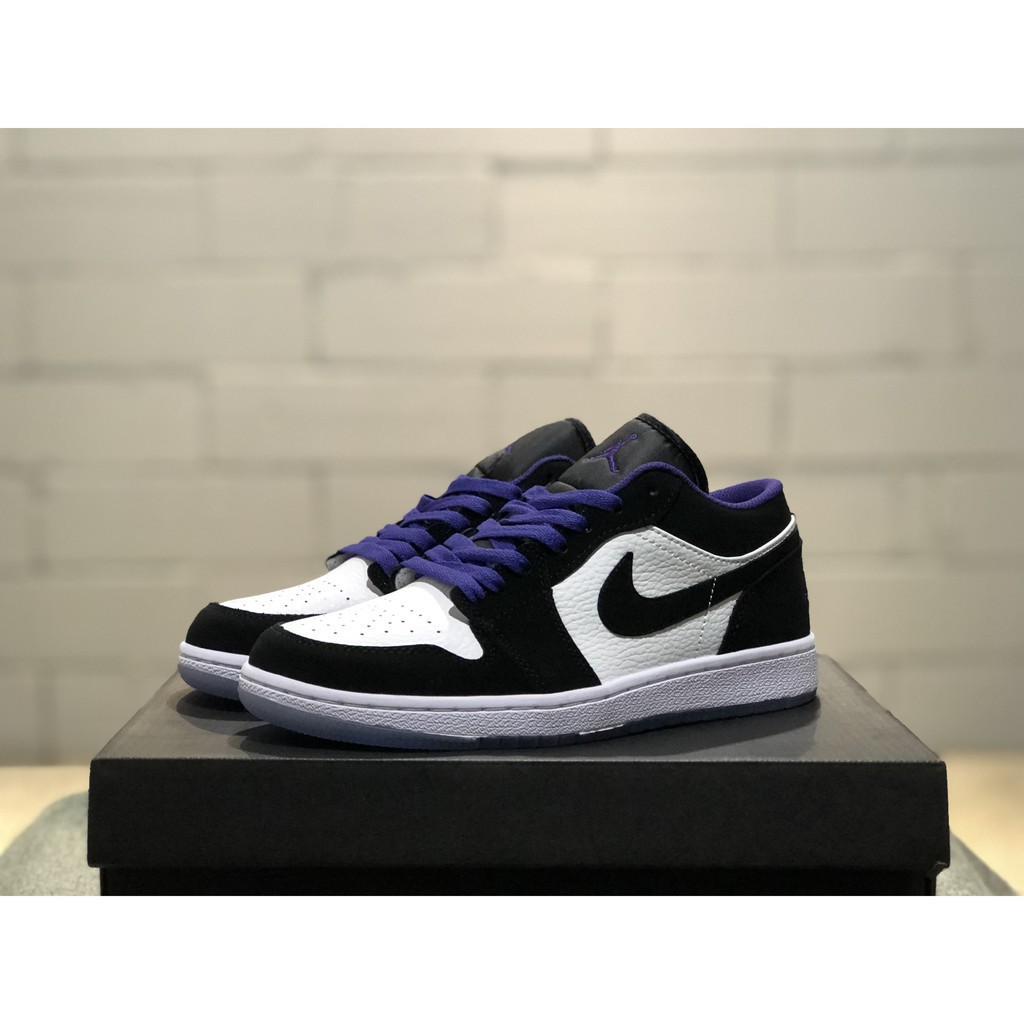 jordan 1 violet black low