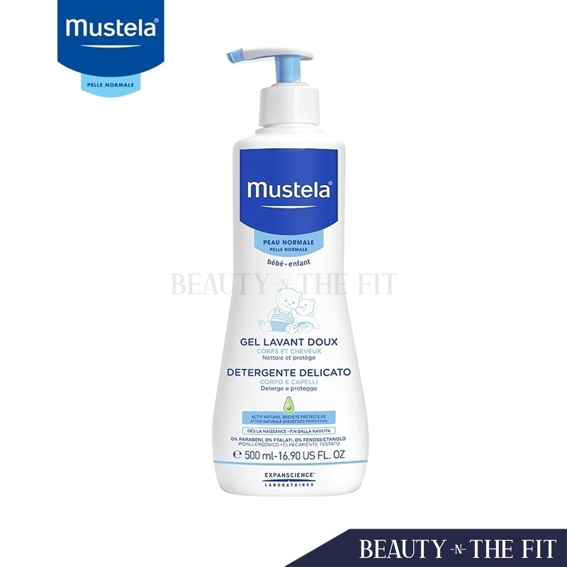 mustela baby shampoo and body wash