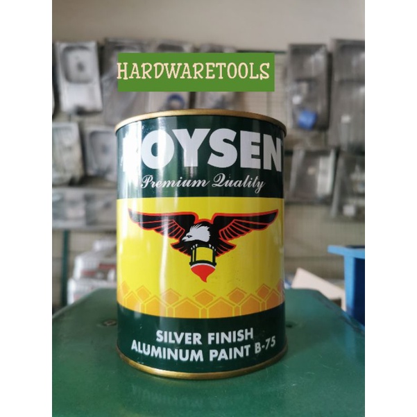 Boysen Silver Finish Aluminum Paint B75 1 Liter | Shopee Philippines