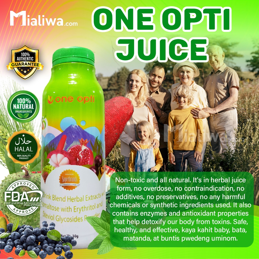 One Opti Juice 15 in 1 Mix 30g, Superbrands Superfoods Powder Juice