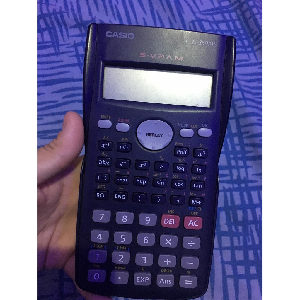Fx 350ms Original Casio Scientific Calculator Shopee Philippines