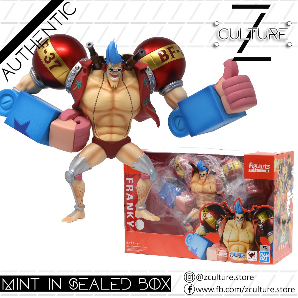 Figuarts Zero One Piece th Year Anniversary Red Franky Shopee Philippines