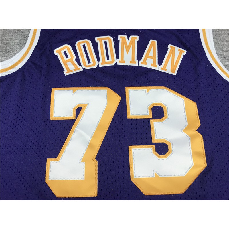 rodman lakers jersey