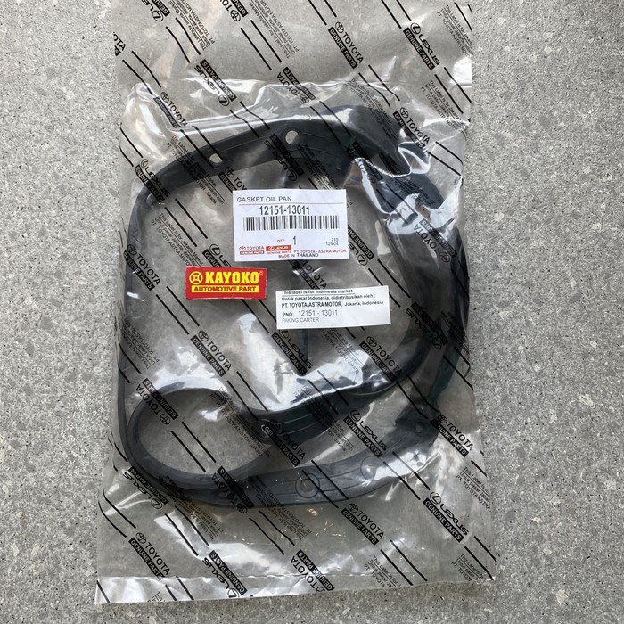 Toyota Kijang/Tamaraw Oil Pan Gasket 1215113011 for Car Parts Shopee