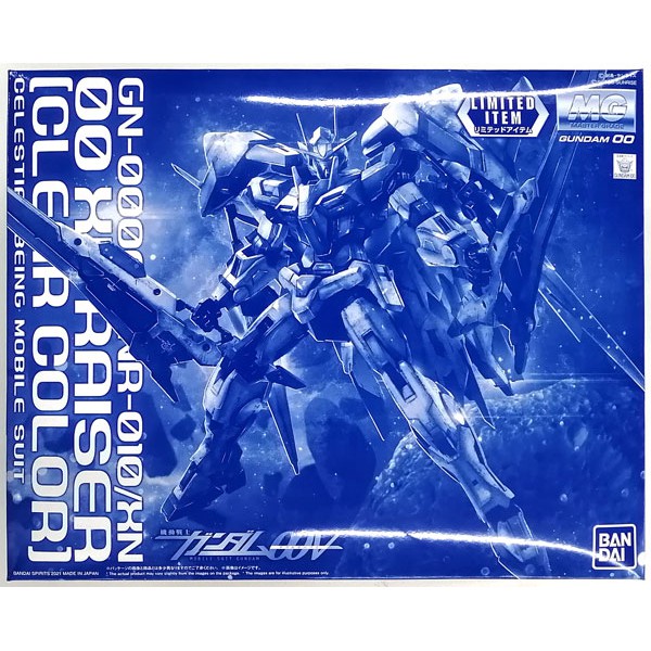 Premium Gundam MG 1/100 Gundam 00 XN Raiser (Clear Color) | Shopee ...