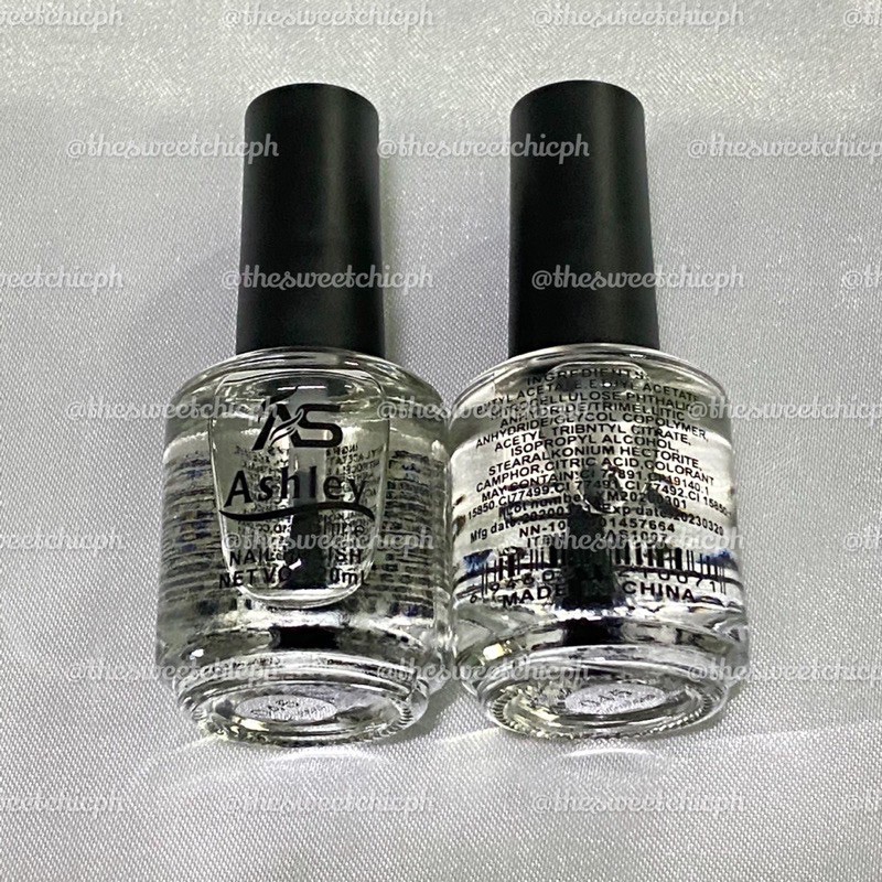 AS Ashley Shine AS1007 Colorless Ordinary Clear Nail Polish 20ml