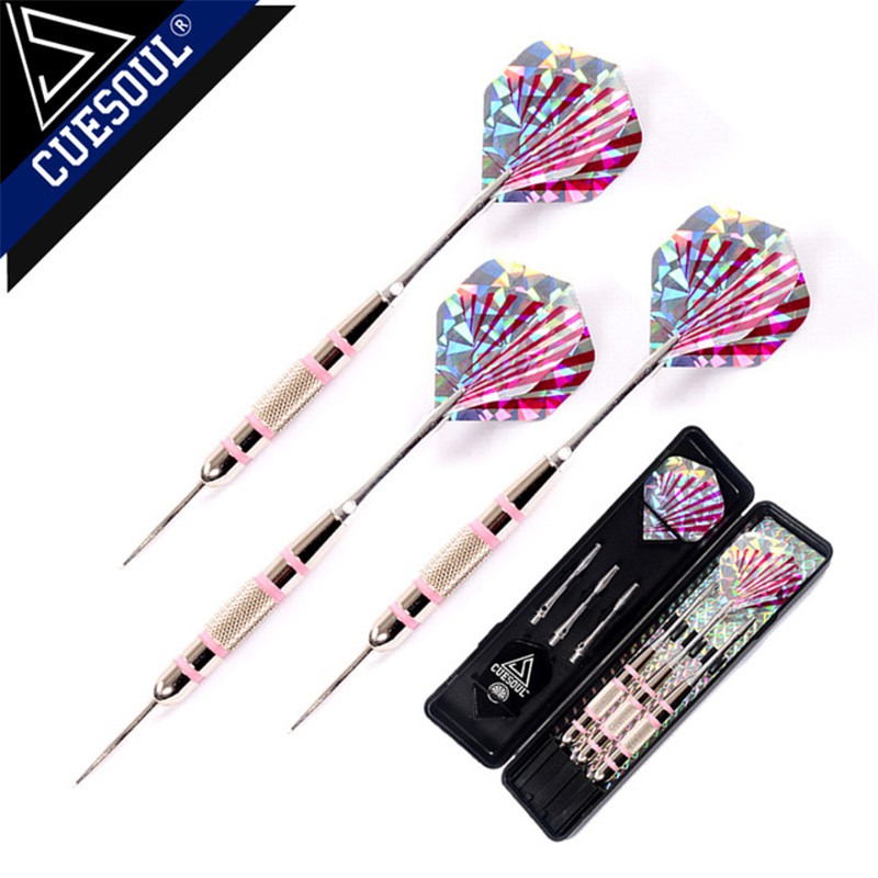 CUESOUL 24g 16cm Professional Steel Tip Darts Pin With Brass Barrel And