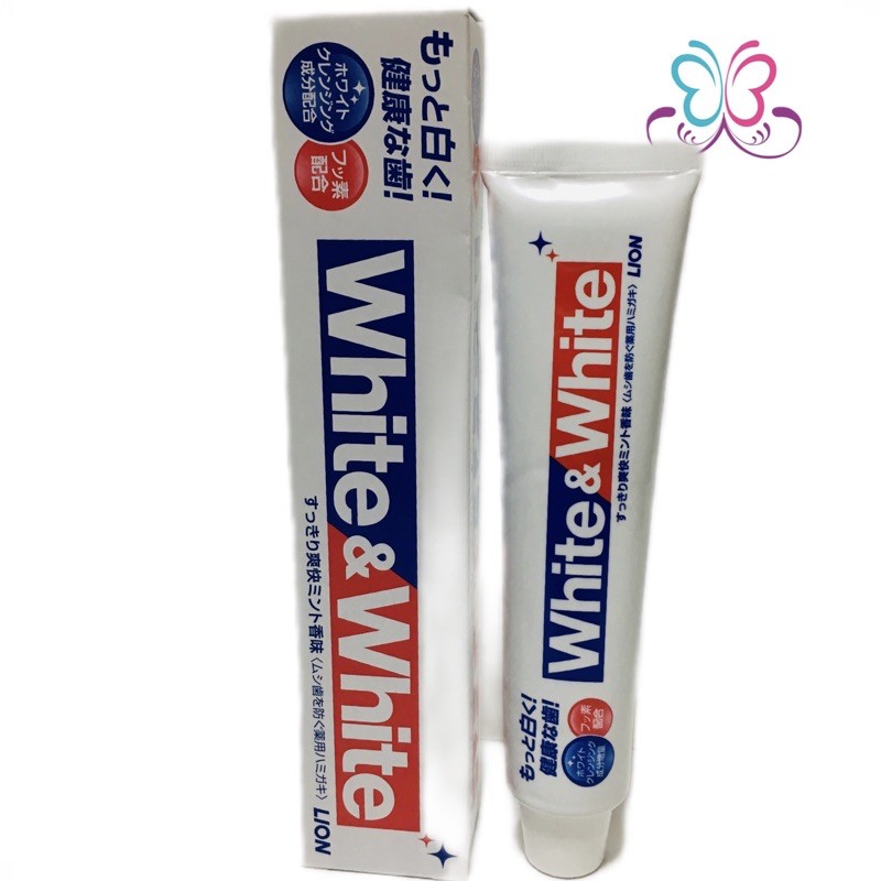 Lion White White Toothpaste Fresh Mint 150g Shopee Philippines