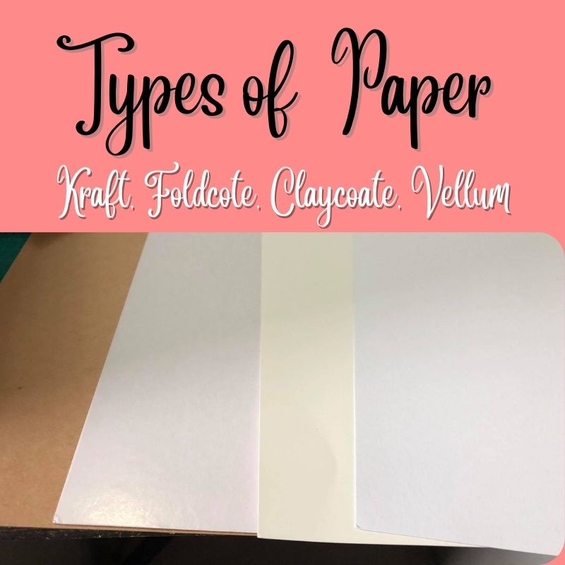 Printable Board Papers FOLDCOTE CLAYCOTE VELLUM BLACK SHEETS Shopee 