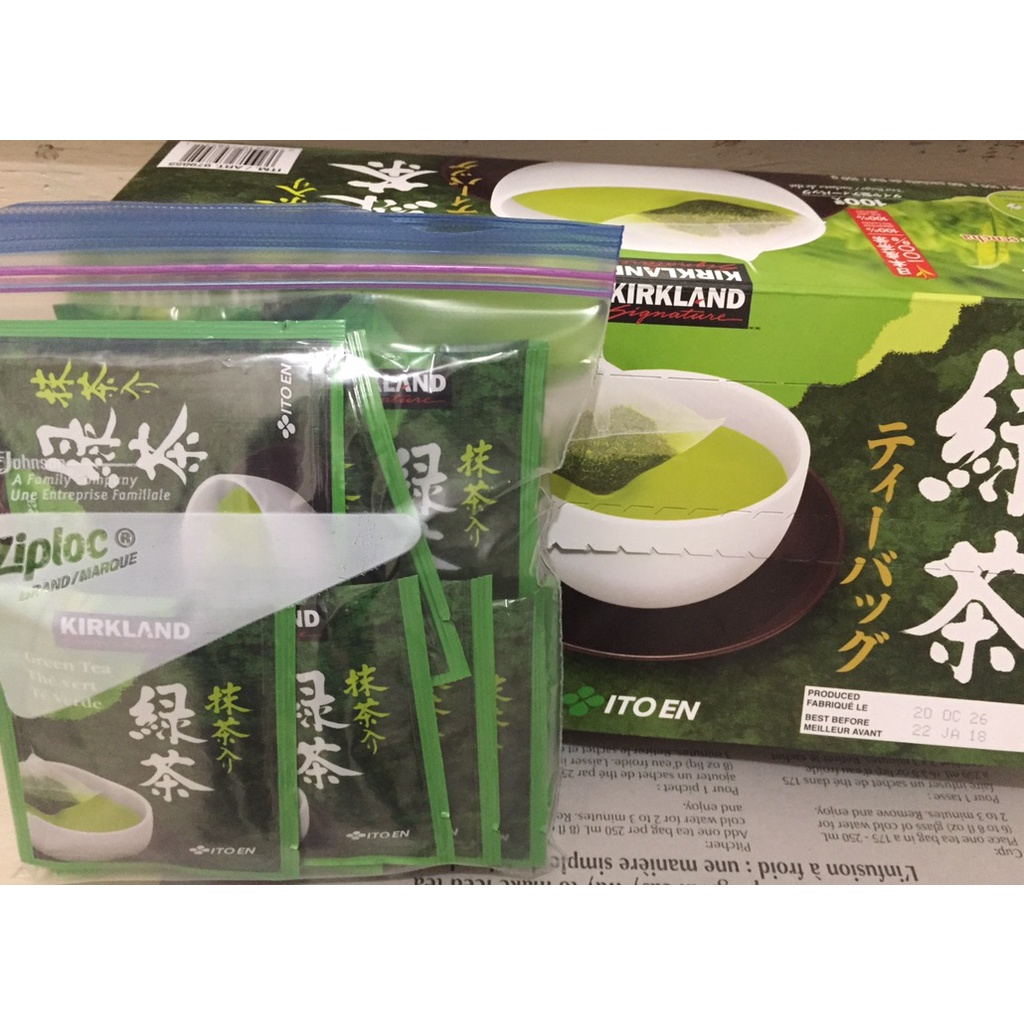 Kirkland Signature Green Tea ( 25 TEA BAGS) Shopee Philippines
