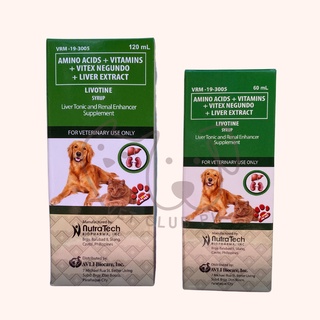 Livotine Syrup 60ml & 120ml (Liver Tonic and Renal Enhancer for Dogs & Cats)