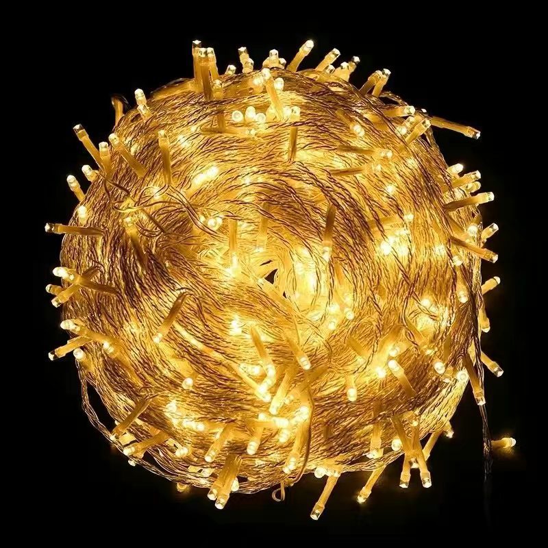 LED Lantern String Lights Flashing Wedding Star Gypsophila Holiday