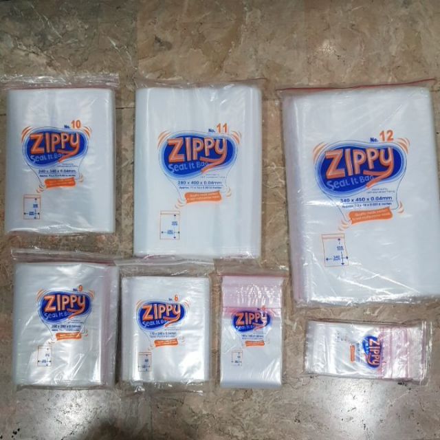 Zippy ziplock zip lock plastic | Shopee Philippines