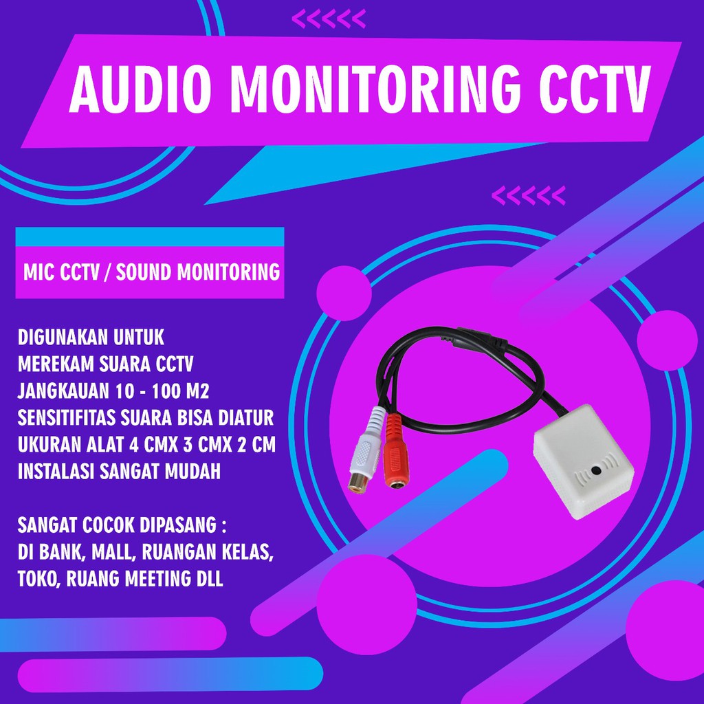 Audio MONITORING CCTV Camera Shopee Philippines