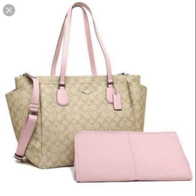 coach baby changing bag