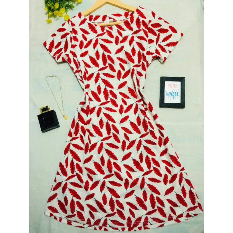 large red dress