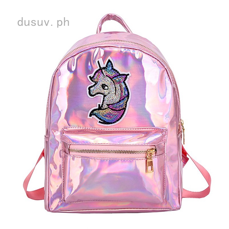 unicorn glitter backpack