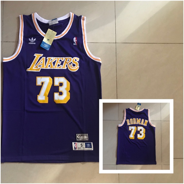 rodman lakers jersey