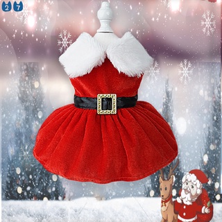 『27Pets』Christmas Cosplay Dog Clothes Cat Party Formal Dress Uniform
