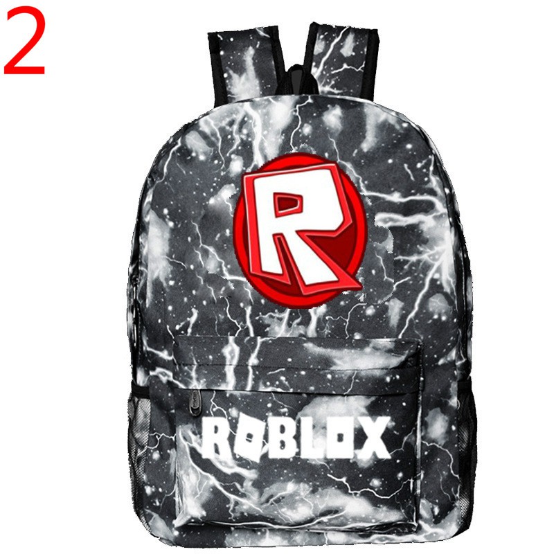 Roblox Bag Shoulders Backpack Student Backpack Lightning - 