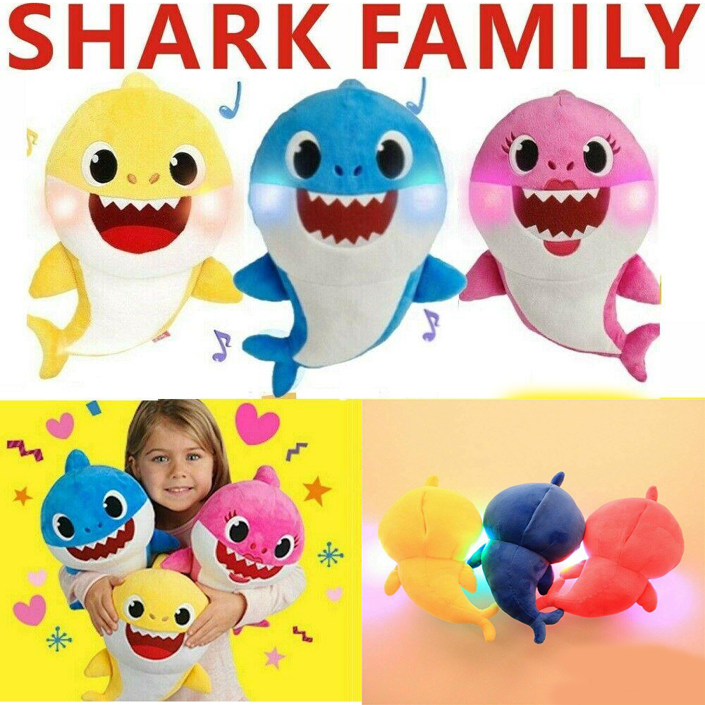 baby shark plush singing english