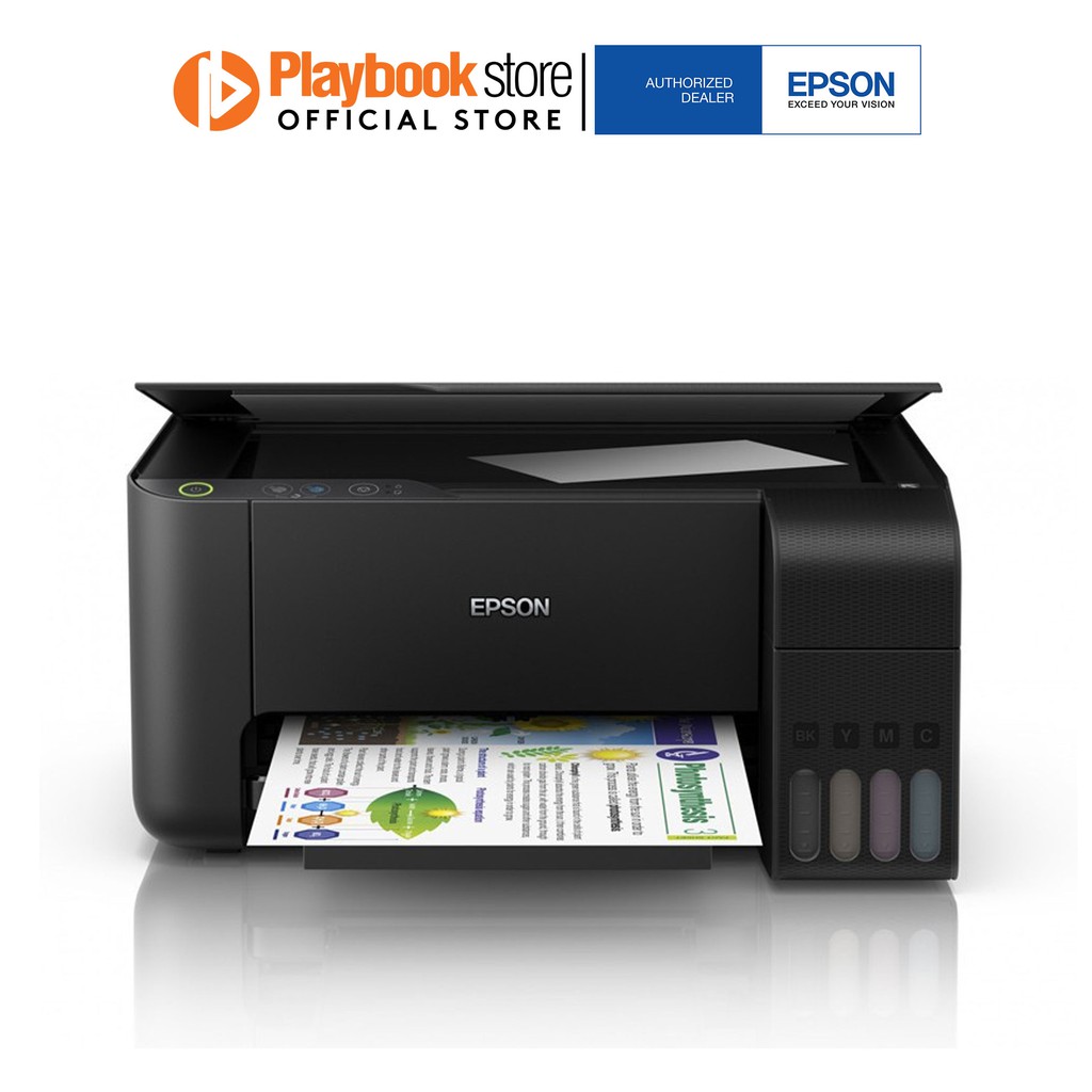 Epson Ecotank L3110 3 In 1 Colored Ink Tank Inkjet Printer Shopee Philippines 7533