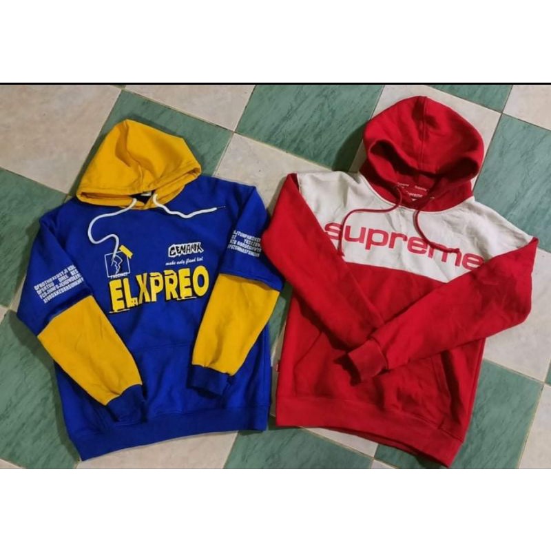 Hoodies (Supreme & Elxpreo) Shopee Philippines