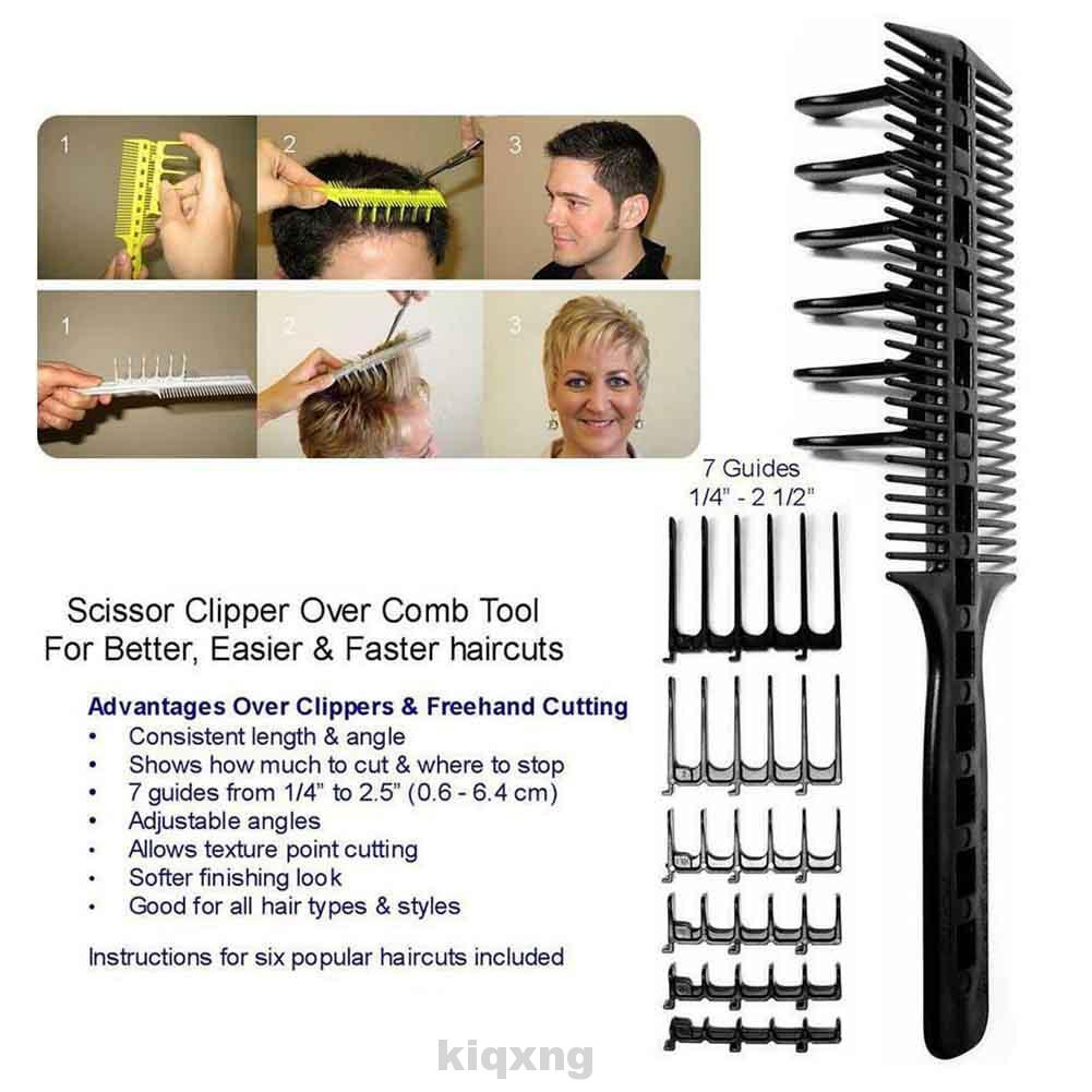 step by step clipper over comb
