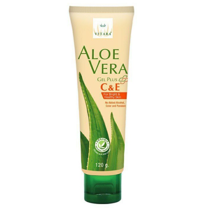Vitara Aloe Vera Gel Plus C&E 30 g./120g. Vitamin C and E formulas Shopee Philippines