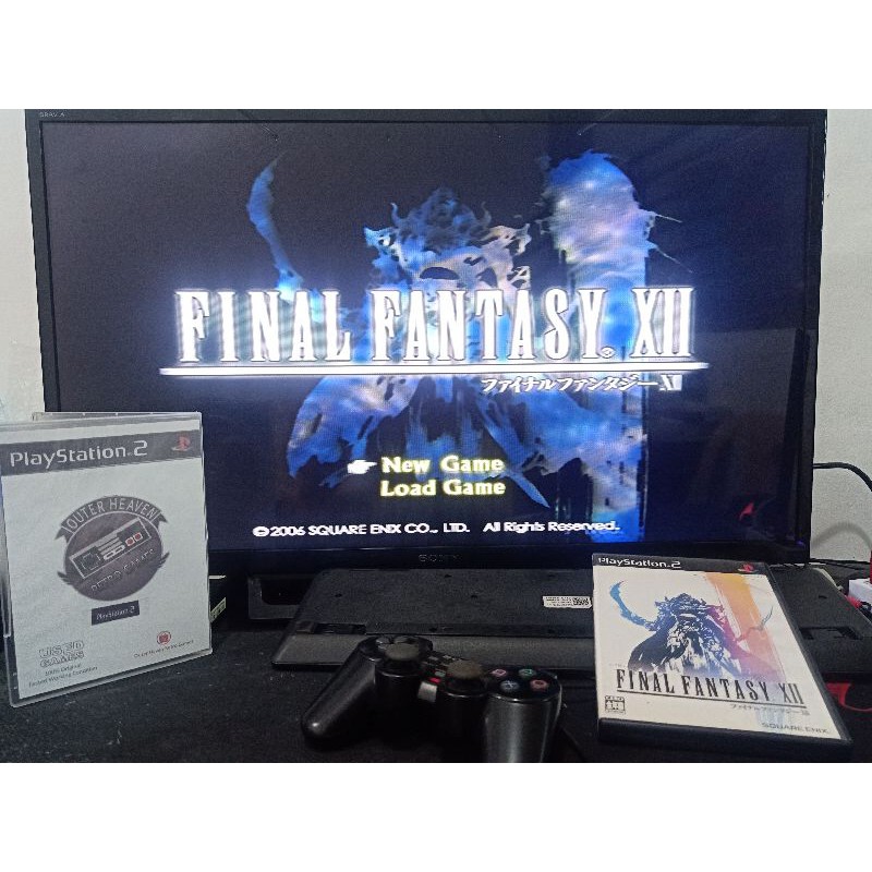 Ps2 Final Fantasy Xii Ntsc J Shopee Philippines