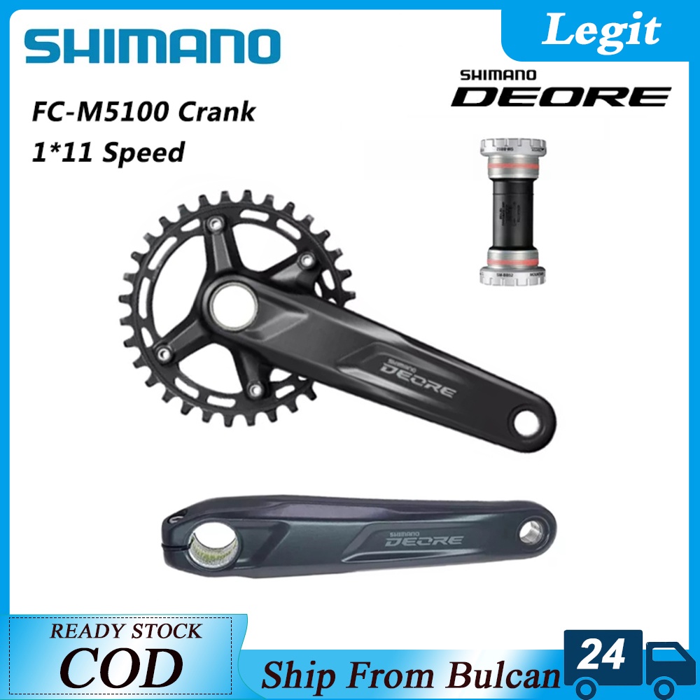 Shimano Guarnitura Mtb Corona Dentata M5100 1x11 Velocità 30