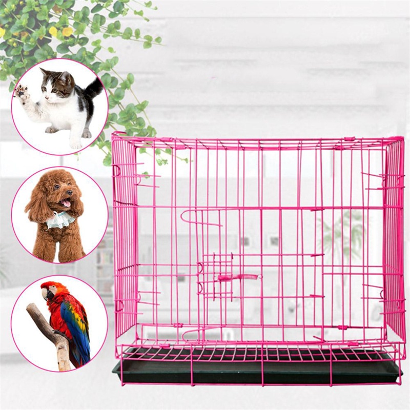 Heavy Duty Pet Cages Cat Rabbit Dog Cage Foldable S M L XL Free Poop