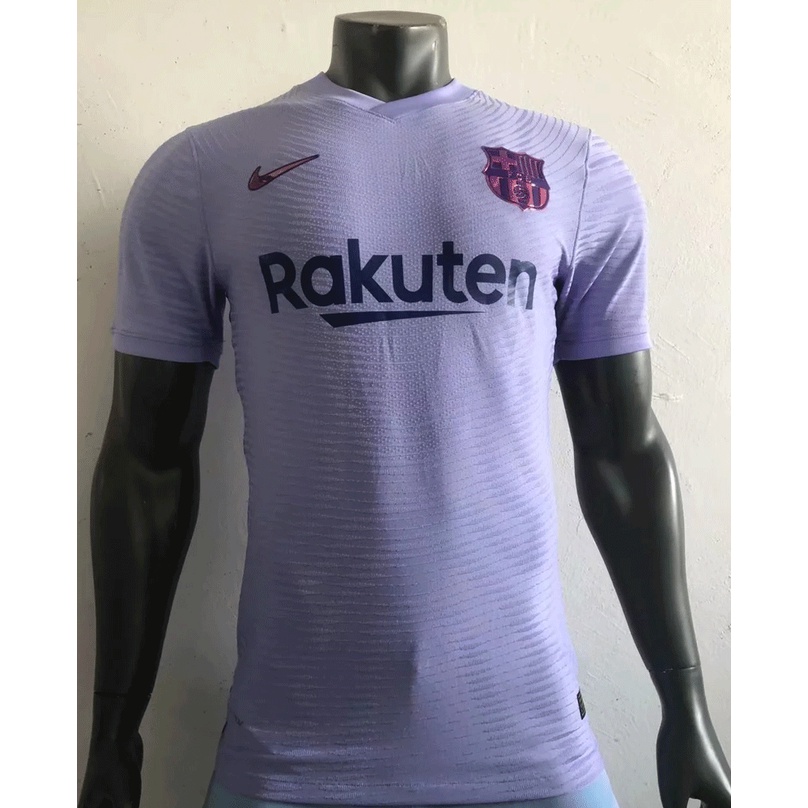 Nike Men's Lionel Messi Purple Barcelona 2021/22 Away Stadium