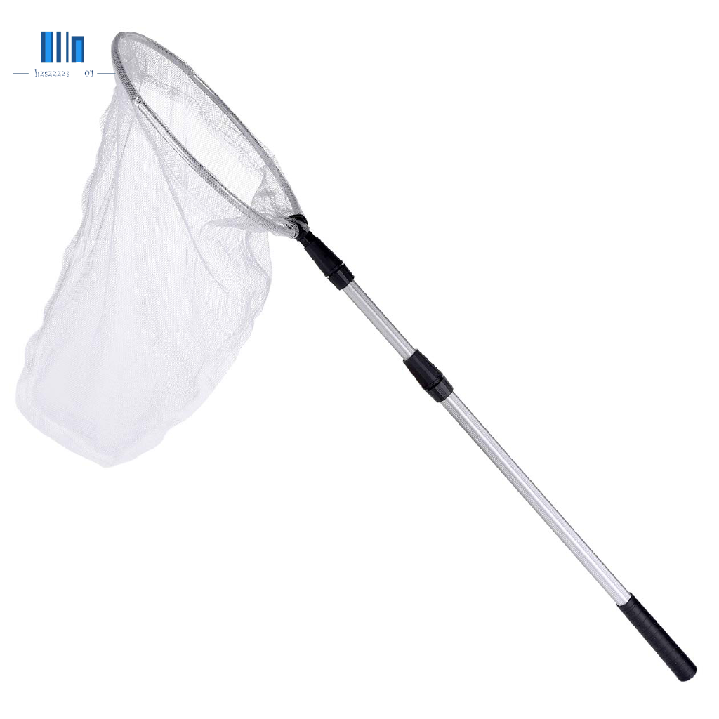 Bug Net Butterfly Catching Net Fish Nylon Net with Telescopic Handle