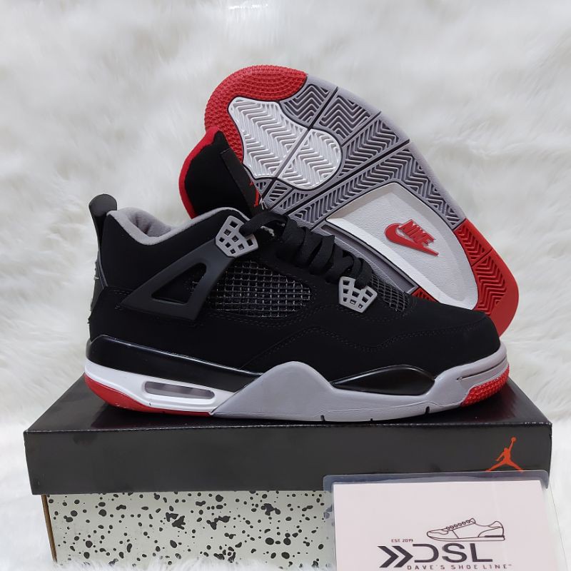 jordan 4 black cement mens