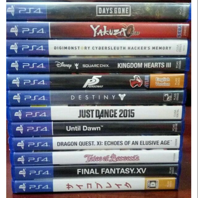 original Playstation 4 games Shopee Philippines