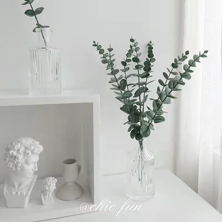 1 pcs artificial eucalyptus leaves eucalyptus artificial flowers Home Decoration shooting props #3