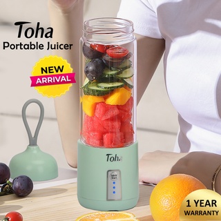 Toha Blender Electric Fruit Juicer Cup USB Rechargeable Portable 350ml Mini Blender Juicer kitchen