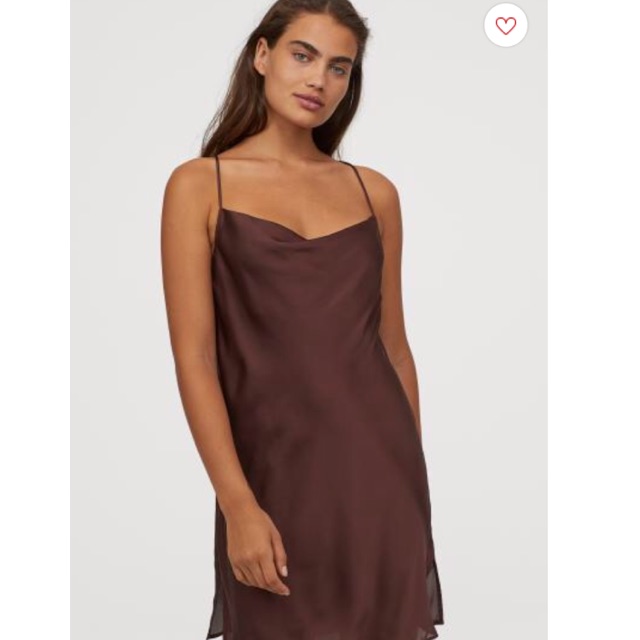 h&m cowl neck dress