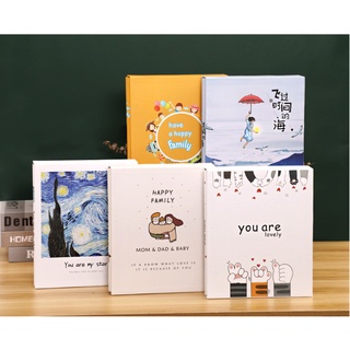 108 Pockets Portable Mini Photo Album PU Leather Photo Picture Book Album W9D3 
