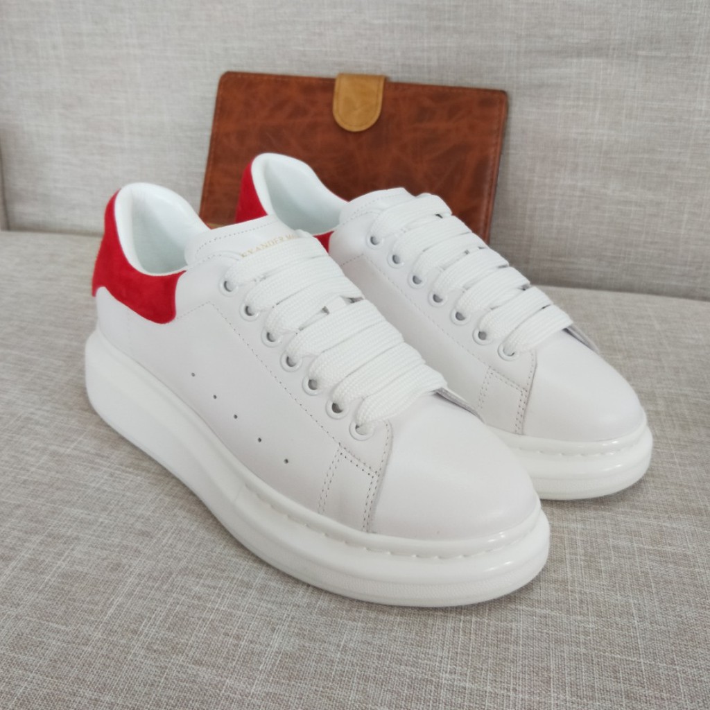 alexander mcqueen white and red