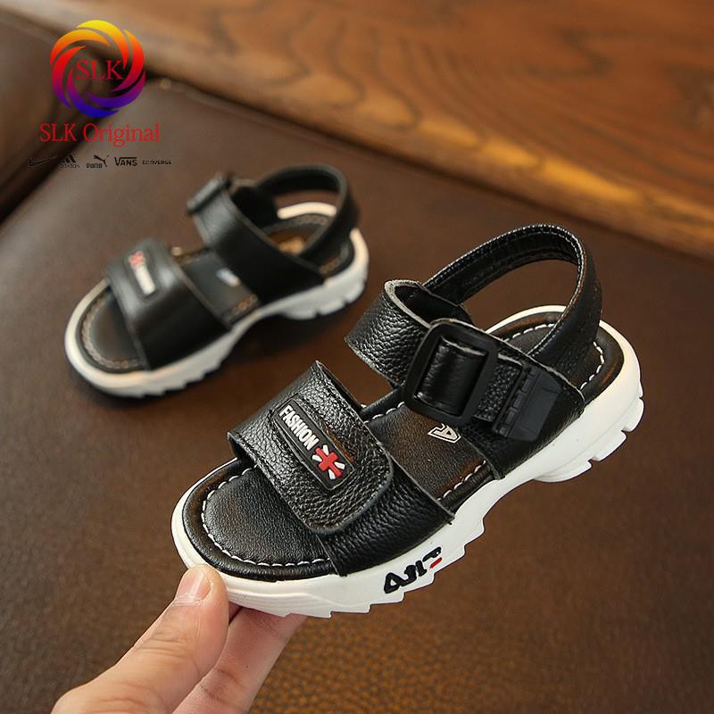 fila sandals kids brown