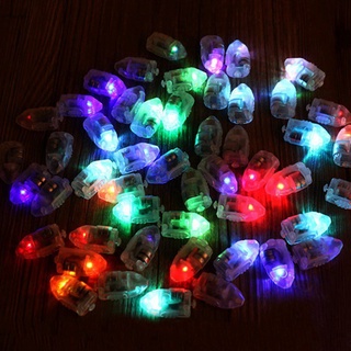 10pcs Mini LED Flash Balloon Light No Lines Lantern multicolor #6