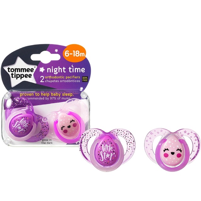 tommee tippee closer to nature night time pacifier